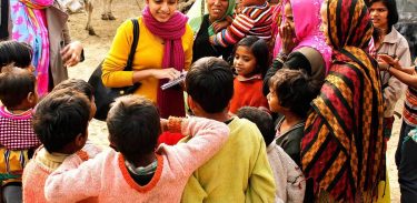 Jayalakshmi Group Social Worker Meeting With Villagers Group